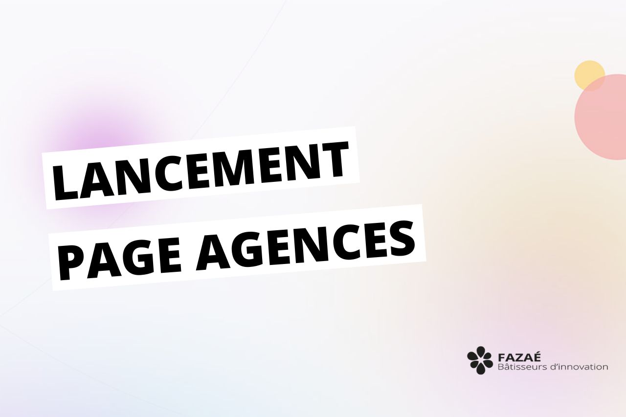 Lancement de la page Agences