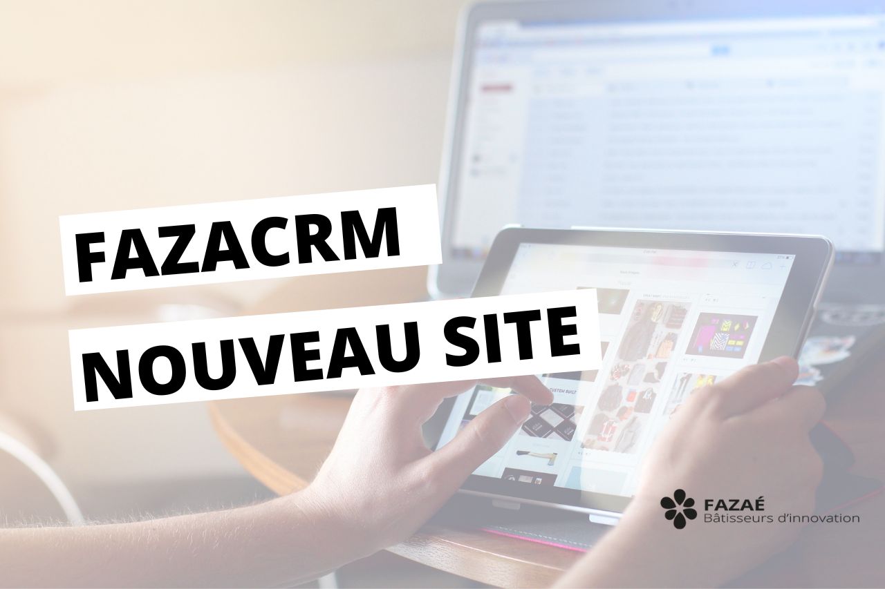 Nouveau site web : FazaCRM